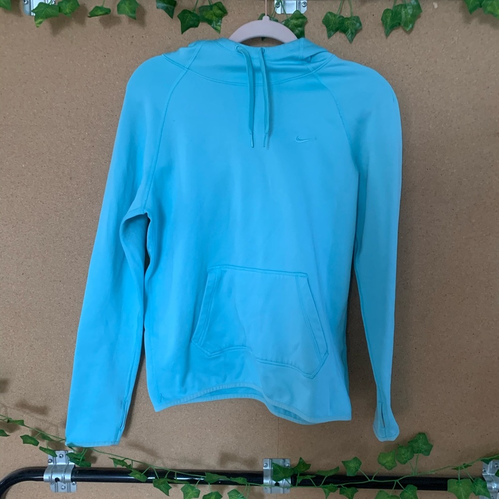 LOWBALLS ACCEPTED - NIKE turquoise sweatshirt